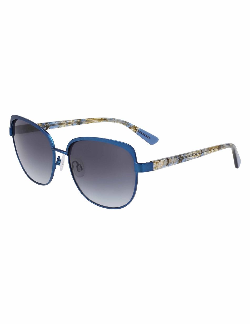 Taille moyenne Anne Klein Uplifting Square Sunglasses   | YVU-4713055